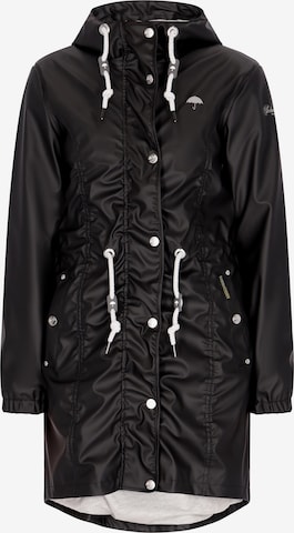 Schmuddelwedda Välikausitakki värissä musta: etupuoli