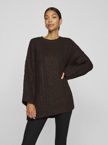 Pull-over VILA en marron : devant