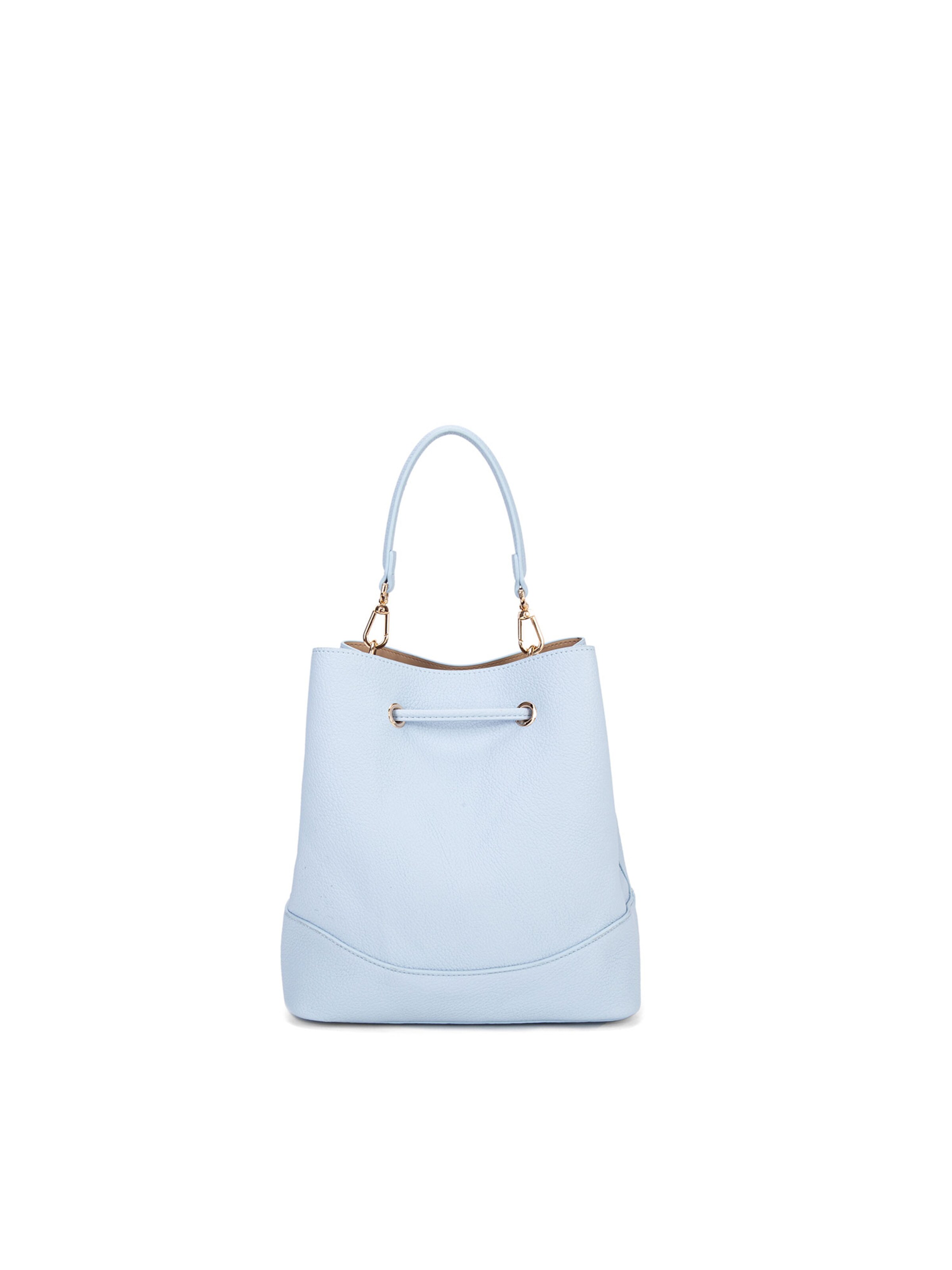 Borsa a mano 'Borsa a Mano Donna Vegan Leather con Coulisse e Tracolla Rimovibile' di Diana&Co. in blu