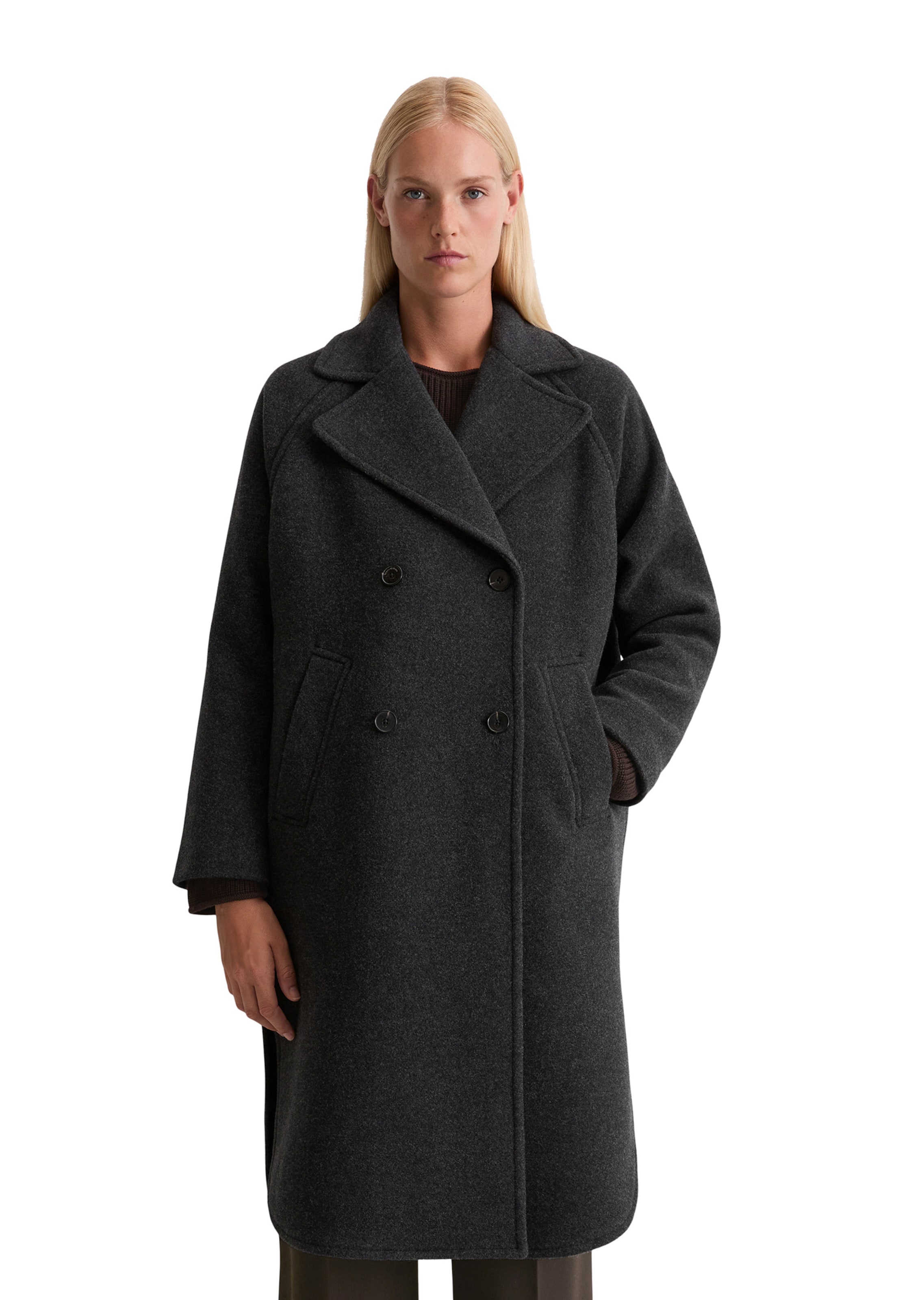 Marc O'Polo Tussenmantel in Grijs