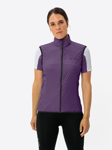 VAUDE Sportbodywarmer 'Matera Air' in Lila: voorkant