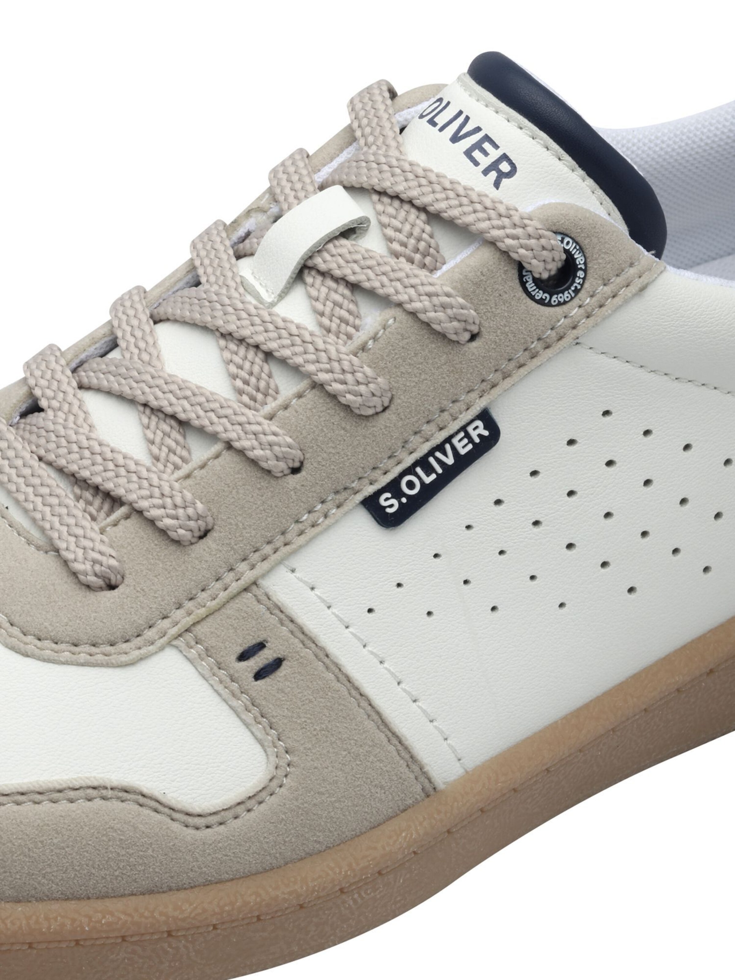 s.Oliver Platform trainers in White