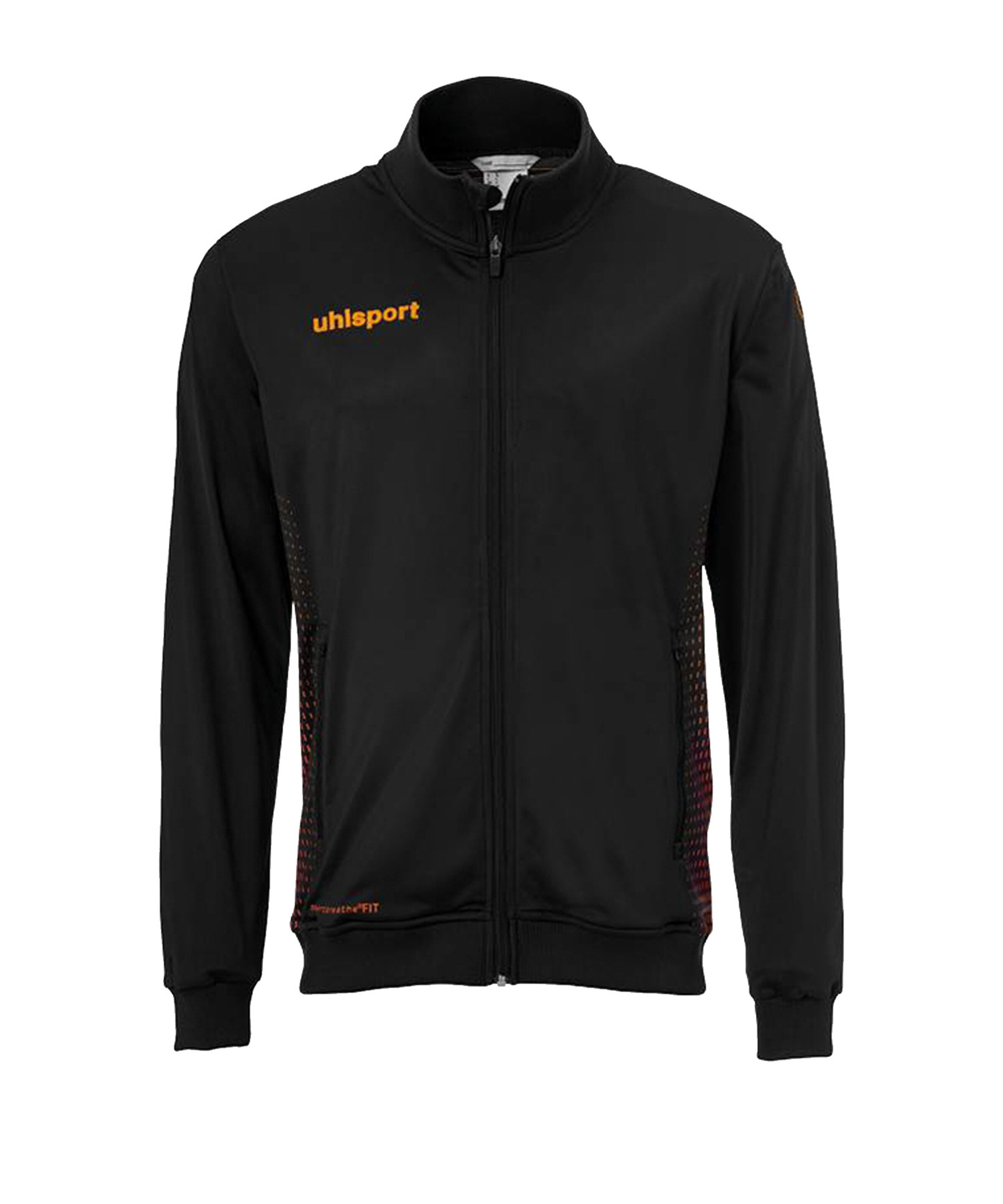 UHLSPORT Trainingsjacke in Schwarz: Vorderseite