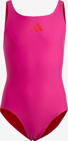 Maillot de bain de sport ADIDAS PERFORMANCE en rose : devant