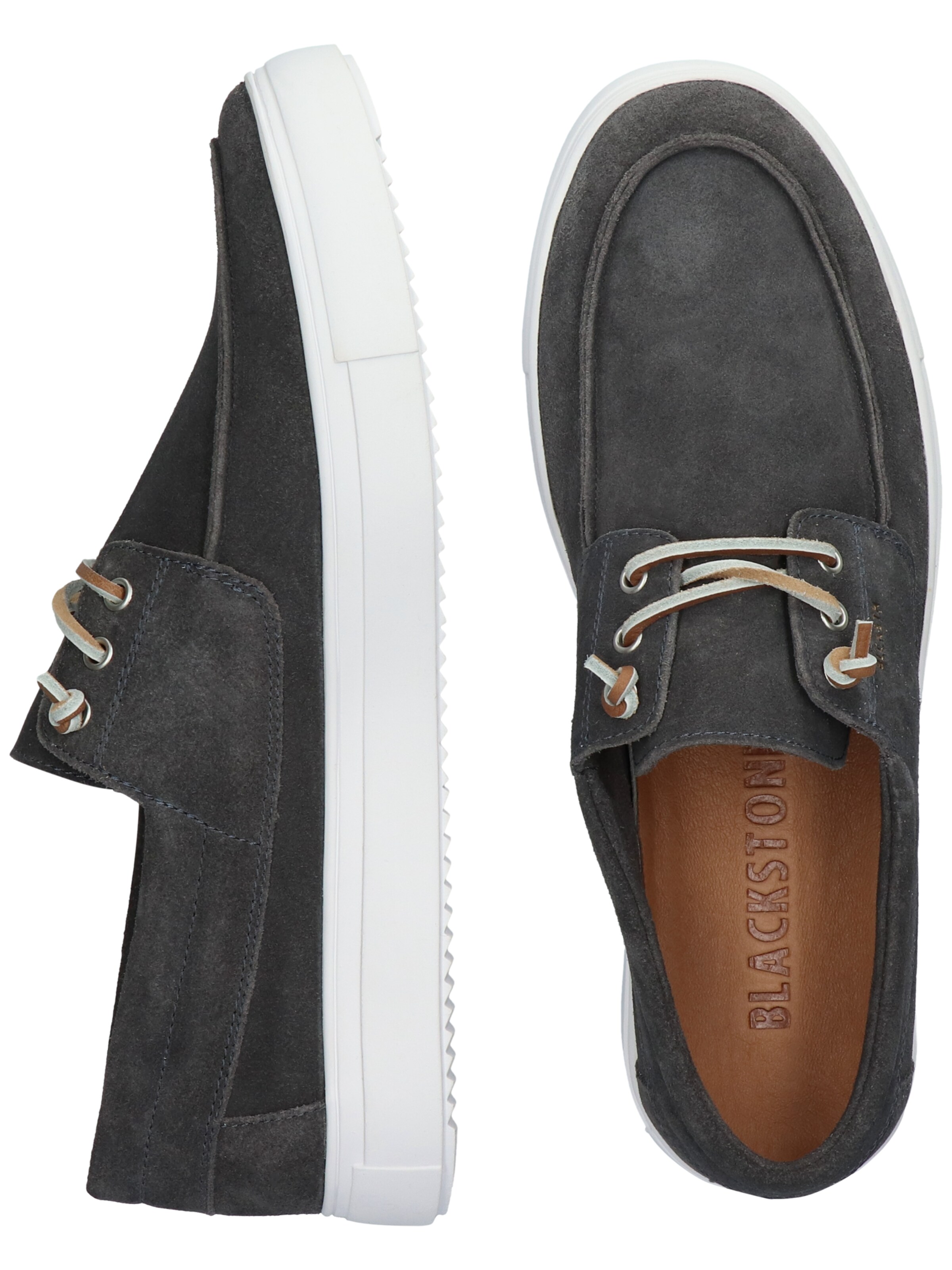 BLACKSTONE - Mocassins 'Dover BG175' em azul