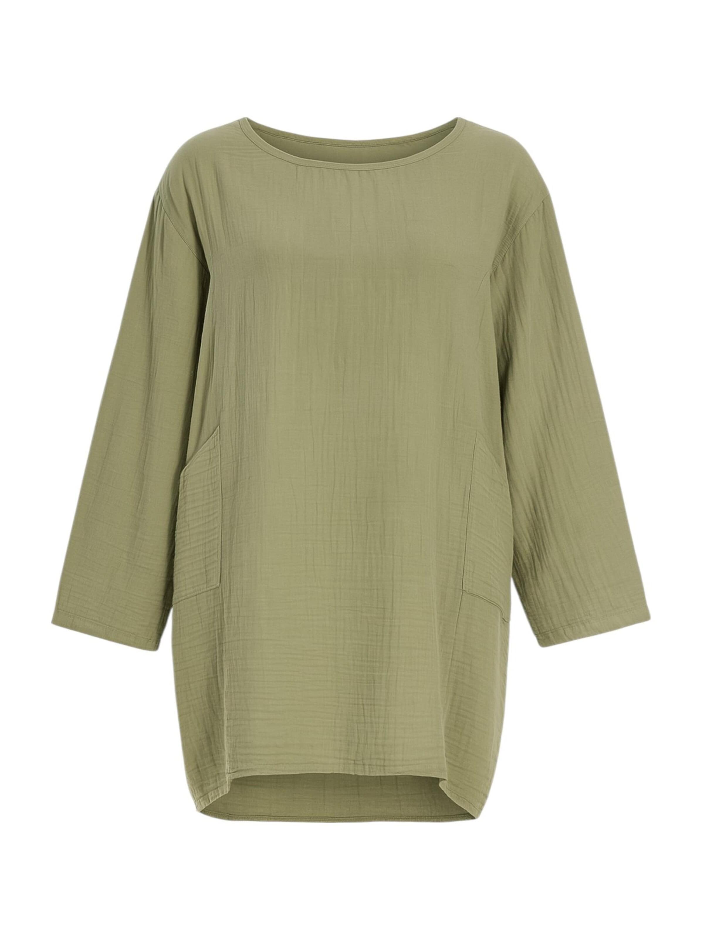 WENOR Bluse 'NISA' i grøn: forside