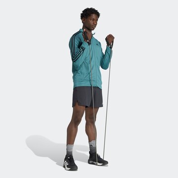 ADIDAS PERFORMANCE Trainingsjacke in Blau