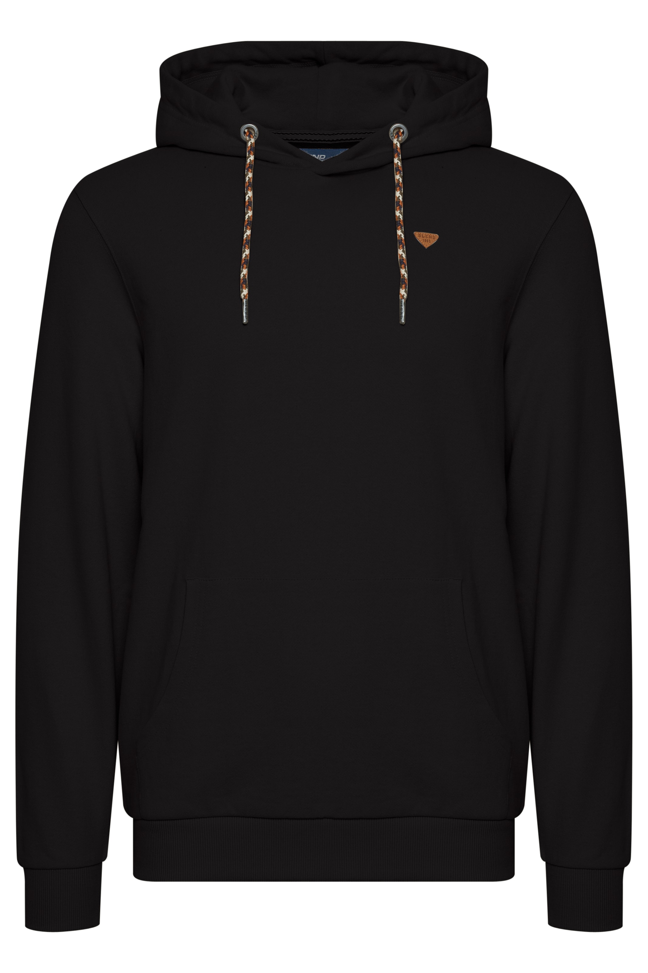 BLEND - Sudadera 'LOBO' en negro: frente