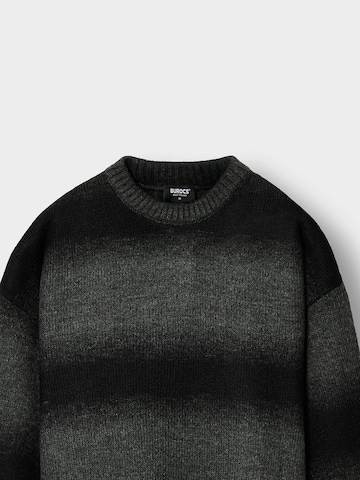 Burocs Pullover 'Knit Gradient'‌‌‌‌‌‌‌‌‌ in Schwarz