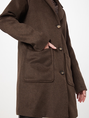 Kaffe Between-seasons coat in Brown