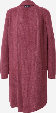 Cardigan 'Jade' ONLY en rose : devant