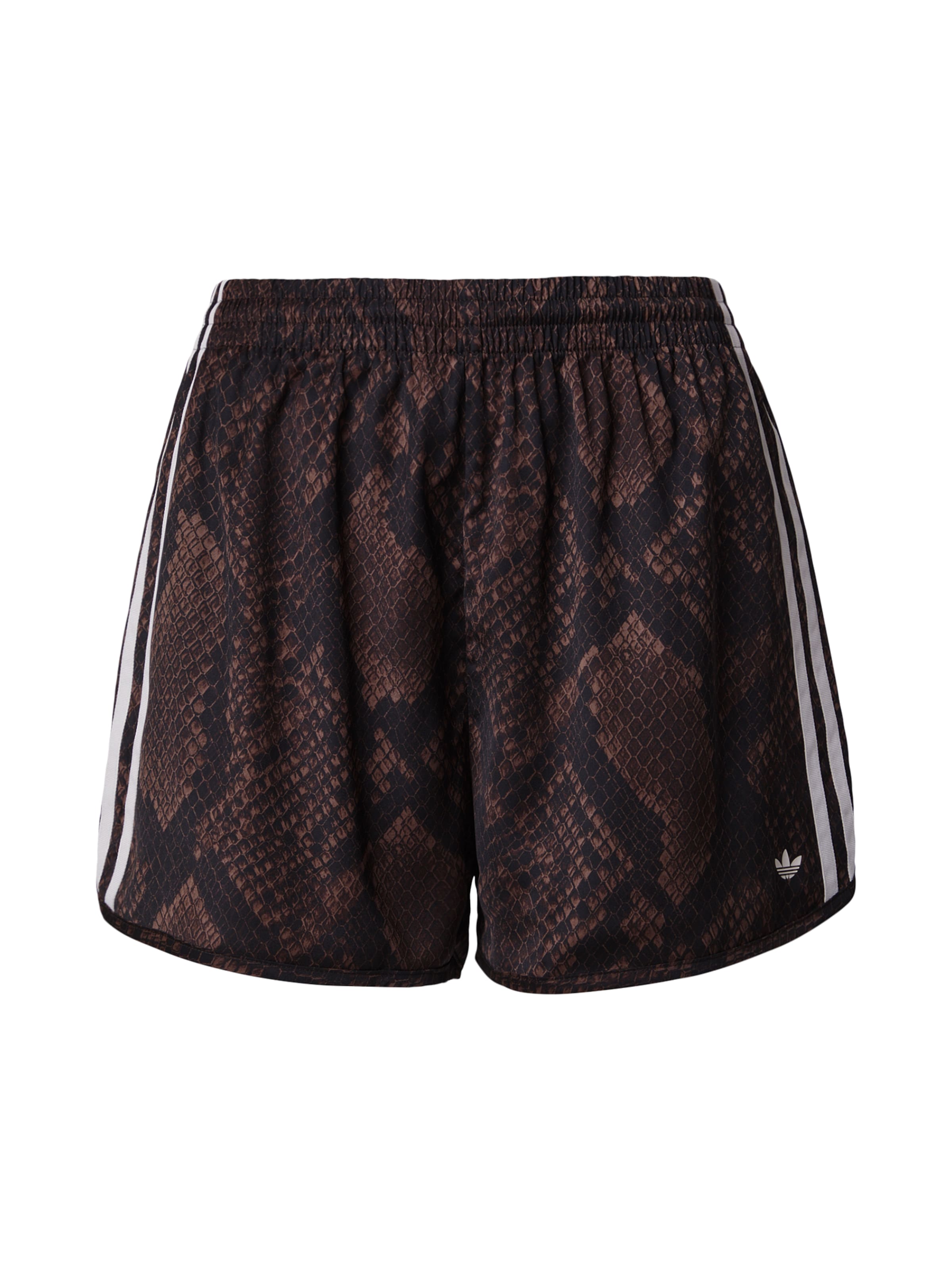 ADIDAS ORIGINALS Broek 'STN' in 34 in de kleur Bruin / Zwart / Wit, Productweergave