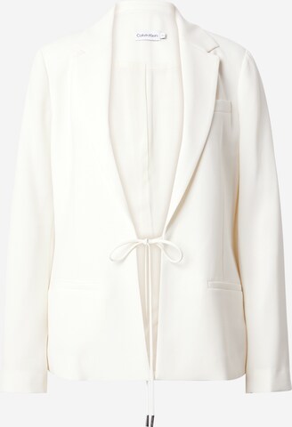 Blazer di Calvin Klein in bianco: frontale