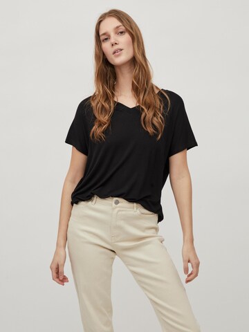 VILA - Camiseta 'Belis' en negro: frente