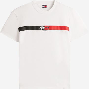 Maglietta di Tommy Jeans in bianco: frontale