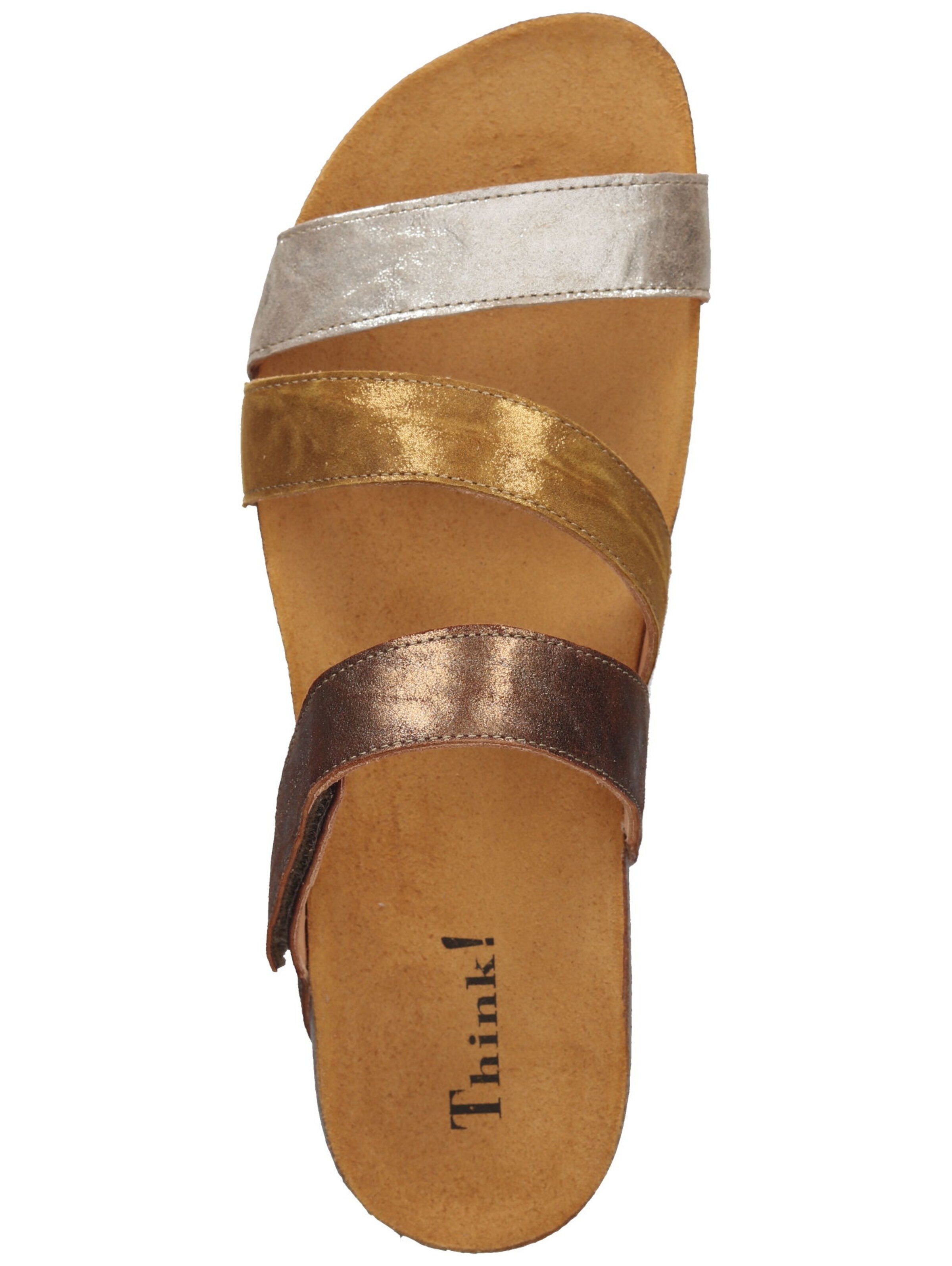 THINK! Pantolette 'Julia' in Bronze