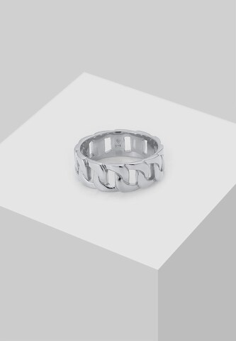 KUZZOI Ring Bandring in Silber