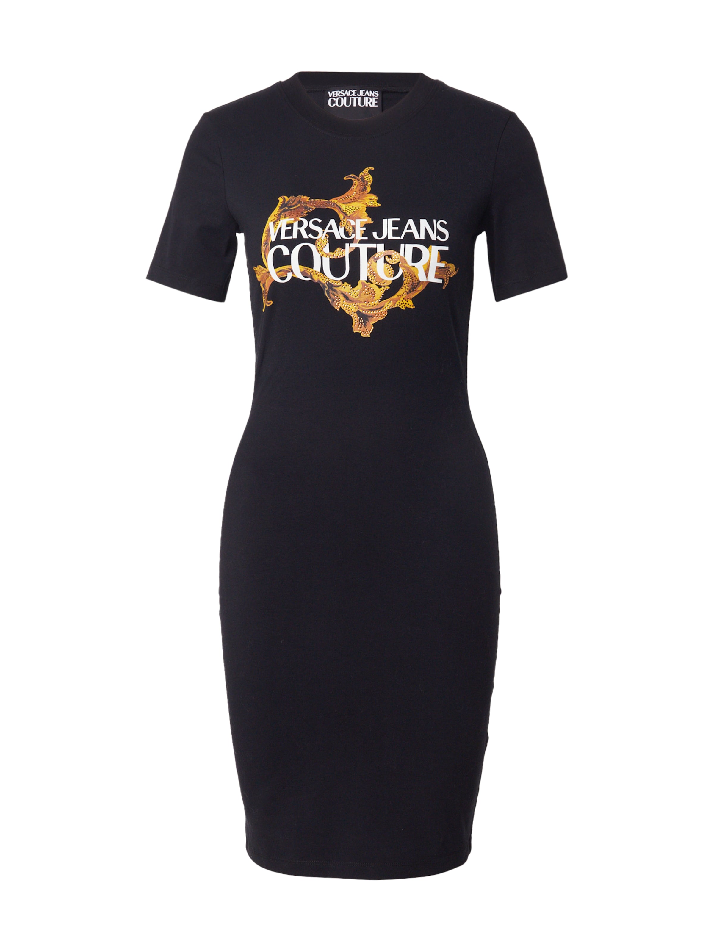 Robe Versace Jeans Couture en noir : devant