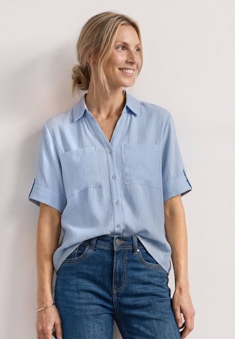 STREET ONE Blouse in Blue: front