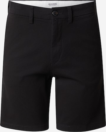 JACK & JONES Chino Pants 'JPSTMARCO' in Black: front