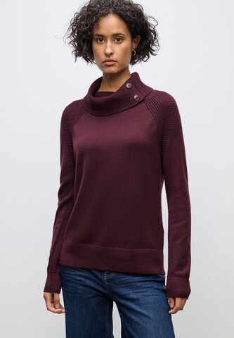 STREET ONE Sweater in Red: front