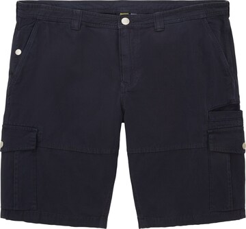 TOM TAILOR Men + Regular Shorts in Blau