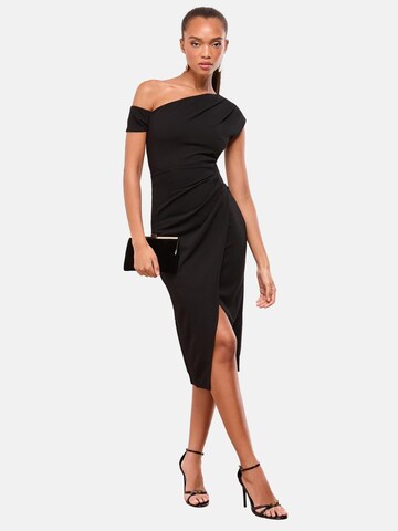 Lipsy Dress in Black: front