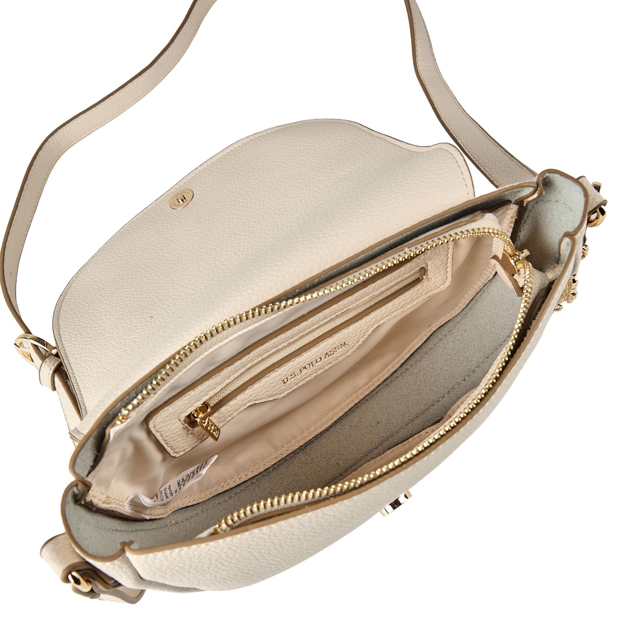 Borsa a tracolla 'Lawson' di U.S. POLO ASSN. in beige