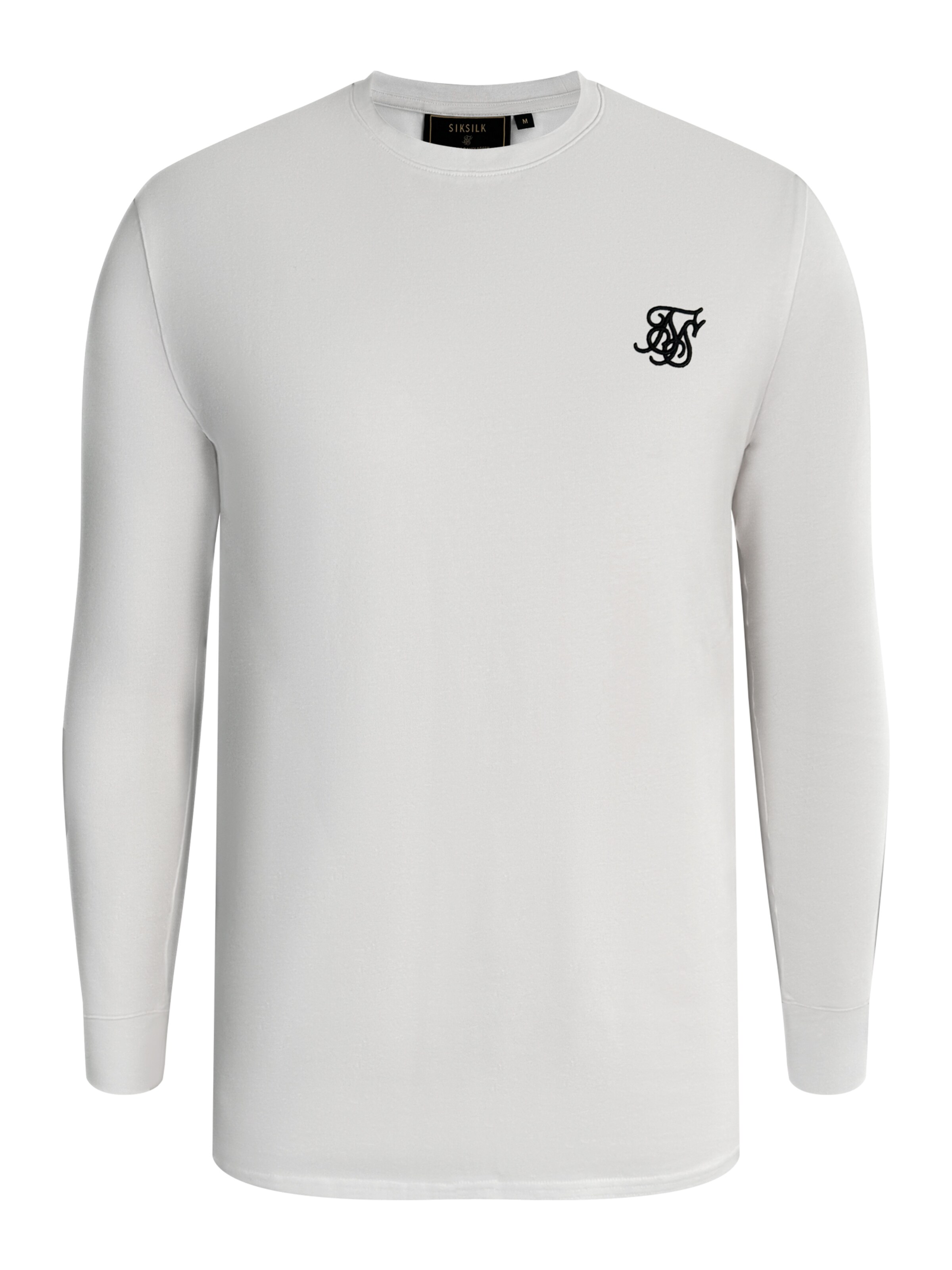 SikSilk Shirt in Weiß: Vorderseite