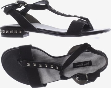 Paul Green Sandalen 36 in Schwarz: predná strana