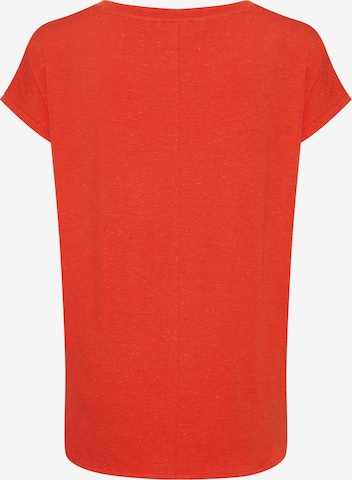 ICHI T-shirt i orange