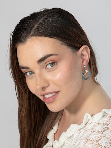 Boucles d'oreilles 'Ranyus' Luxenter en bleu