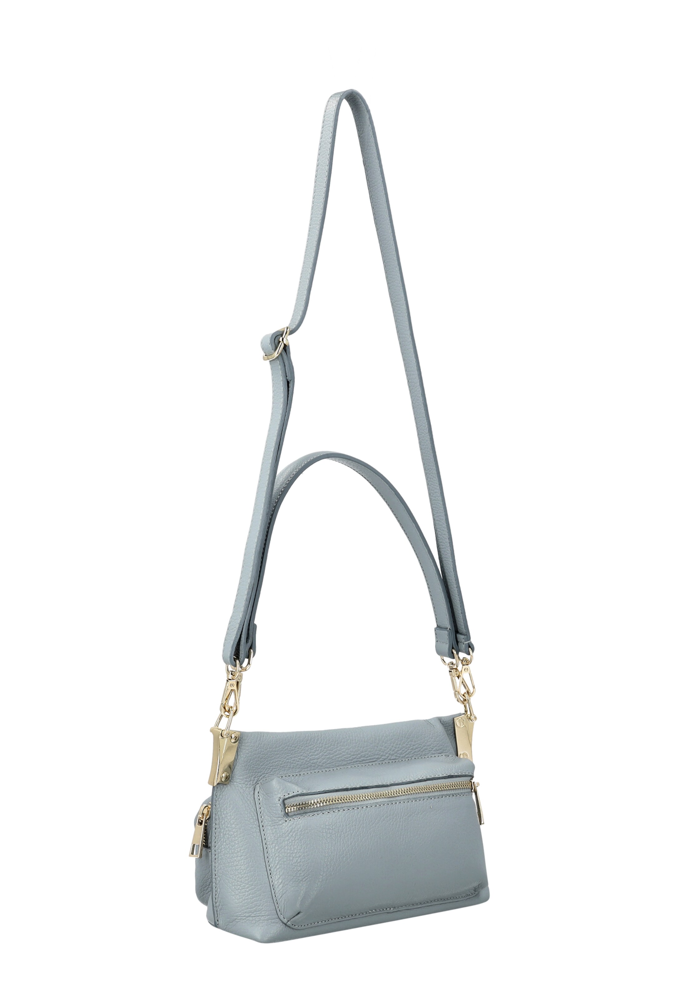 Geantă de umăr de la faina pe albastru