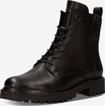 TT. BAGATT Schnürstiefel in Schwarz: Vorderseite