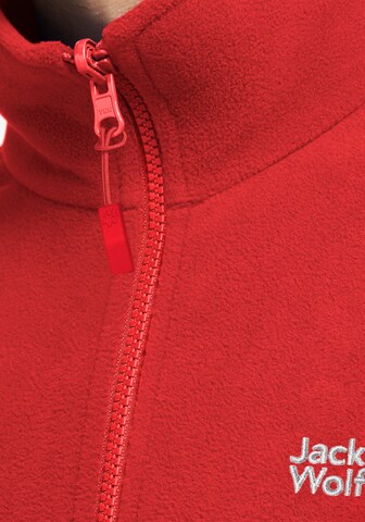 JACK WOLFSKIN Funktionsfleecejacke in Rot