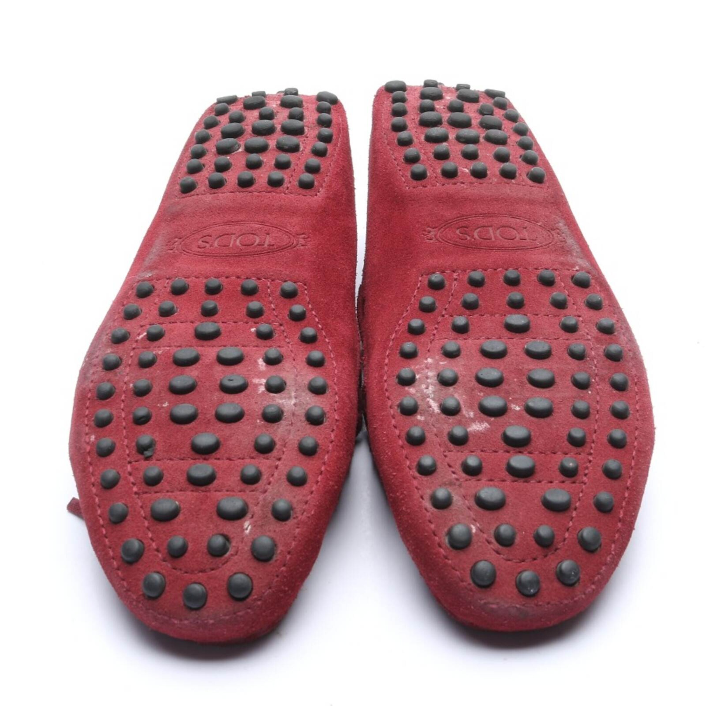 Tod's Flats & Loafers in 36 in Red