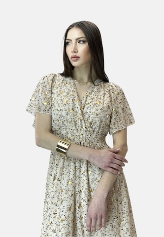 Elara Sommerkjole i beige