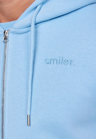 smiler. Sweatjacke in Blau