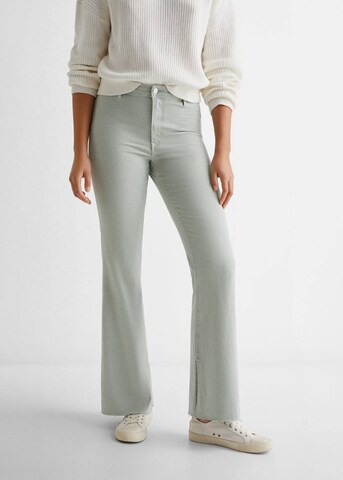 MANGO TEEN Flared Jeans in Grau: predná strana