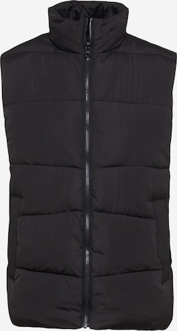 Gilet di JACK & JONES in nero: frontale