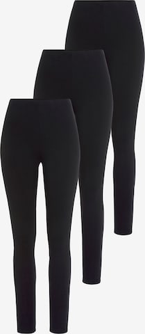 Skinny Leggings H.I.S en noir : devant