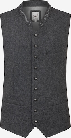 STOCKERPOINT Traditional vest in Grey: front
