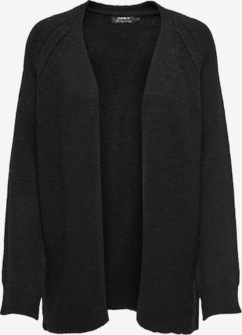 ONLY Knit Cardigan in Black: front