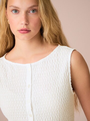Next Blus i vit