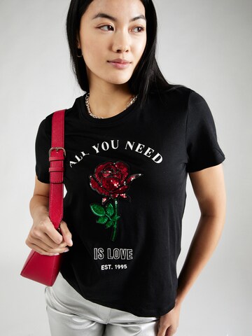 ONLY Shirt 'KITA' in Black