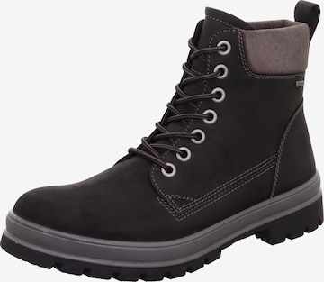 Legero Lace-Up Boots 'Montana' in Black: front