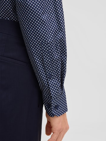 STRELLSON Slim fit Business shirt 'Stan' in Blue