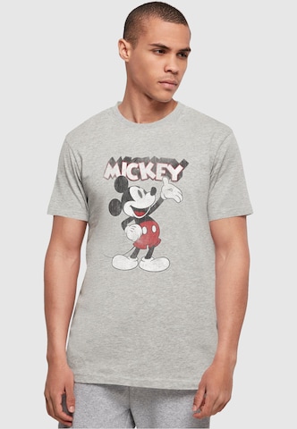 ABSOLUTE CULT Shirt 'Mickey Mouse - Presents' in Grijs: voorkant