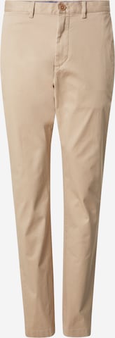 TOMMY HILFIGER Chino hlače 'HARLEM ESSENTIAL' | bež barva: sprednja stran