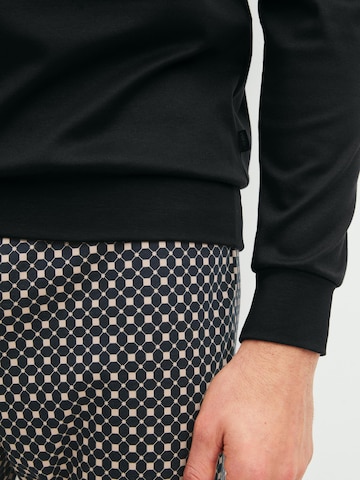 Pigiama lungo 'Relax Cosy Vibes 4' di CALIDA in nero